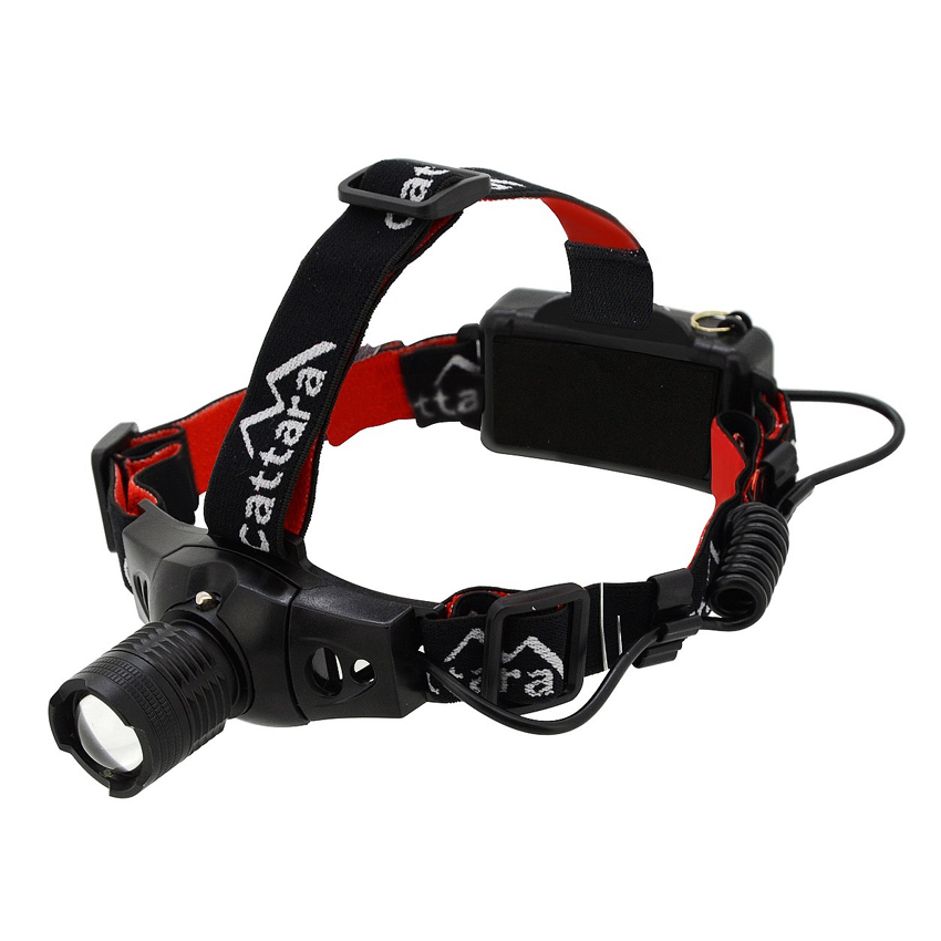 Προβολέας κεφαλής LED 180Lm Zoom αδιάβροχος με ιμάντα