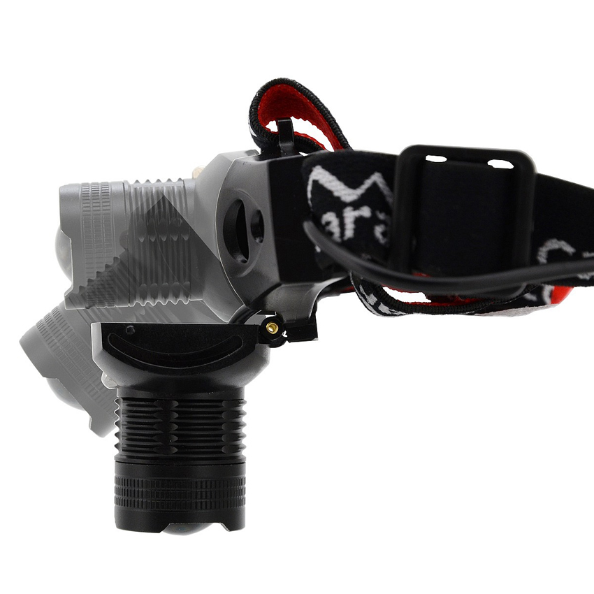 Προβολέας κεφαλής LED 180Lm Zoom αδιάβροχος με ιμάντα