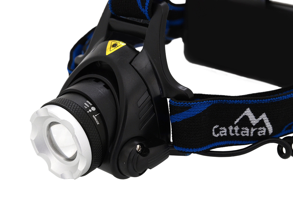 Προβολέας κεφαλής LED 570Lm Zoom αδιάβροχος με ιμάντα