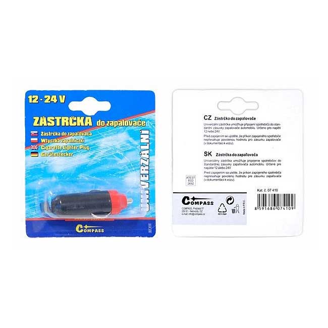 Αντάπτορας πρίζας αναπτήρα 12/24V