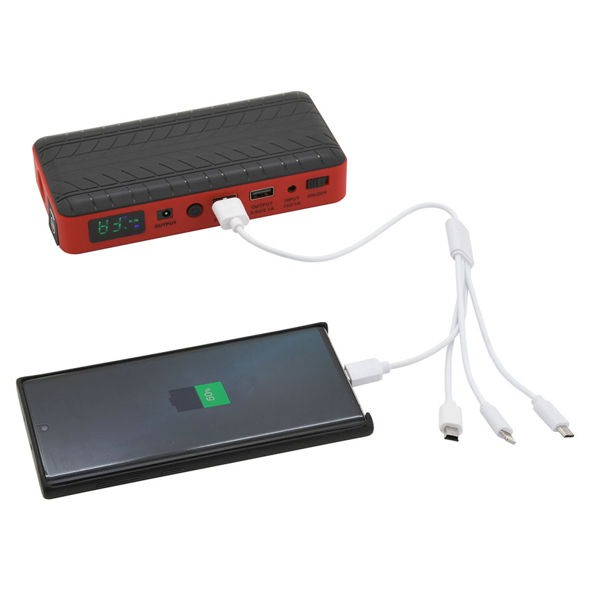 Εκκινητής αυτοκινήτου Compass Jump Starter & Powerbank 10.000mAh