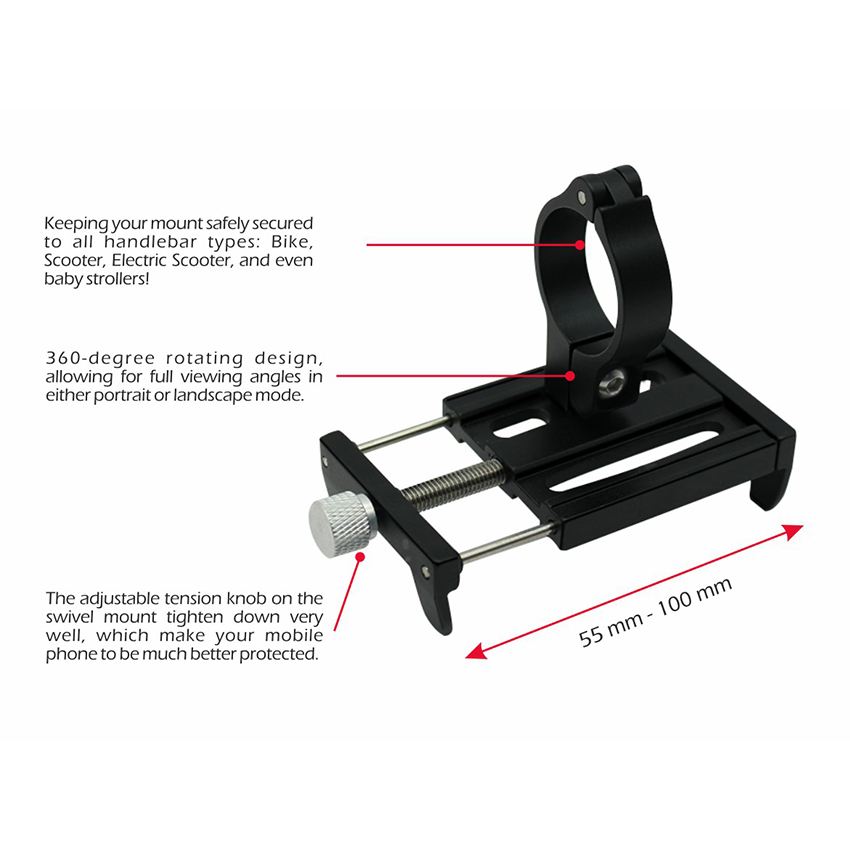 Βάση κινητού για μηχανή / ποδήλατο