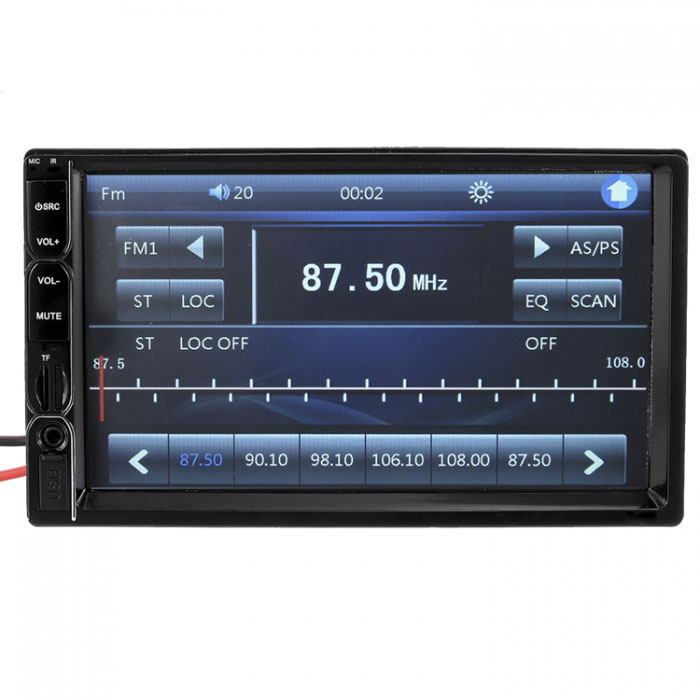 Οθόνη αφής TFT 7" Μultimedia Car MP5 Player με τηλεχειριστήριο