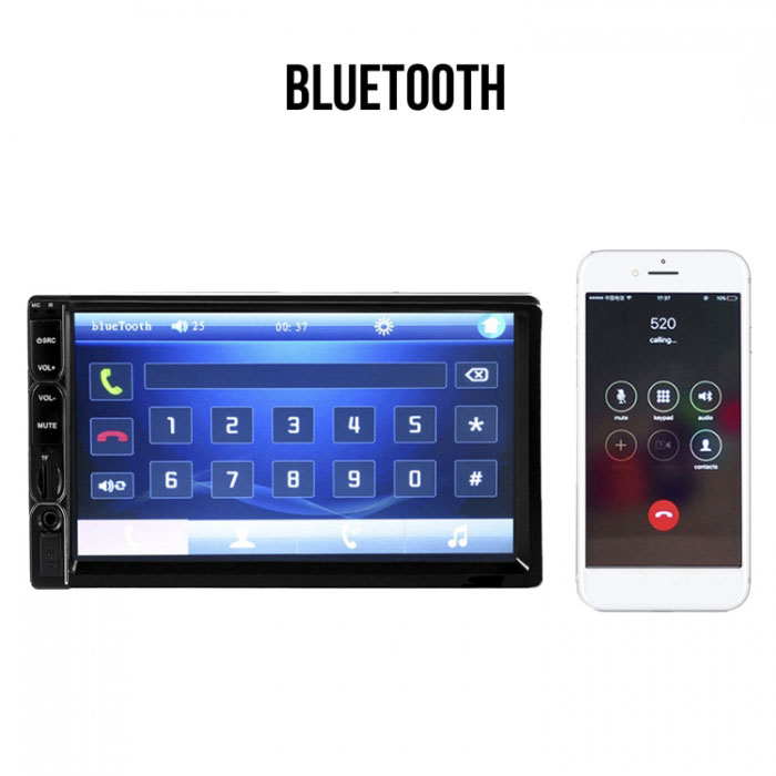 Οθόνη αφής TFT 7" Μultimedia Car MP5 Player με τηλεχειριστήριο