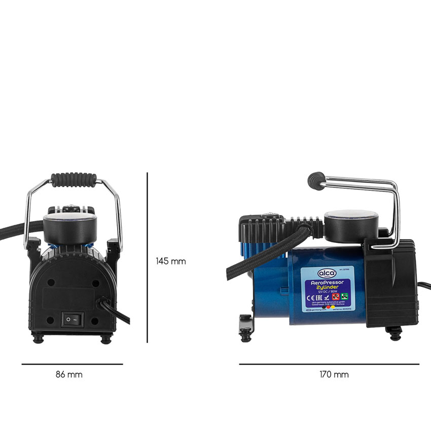 Κομπρεσέρ αέρα alca AEROPRESSOR 35L 12V 180W 10BAR/150PSI