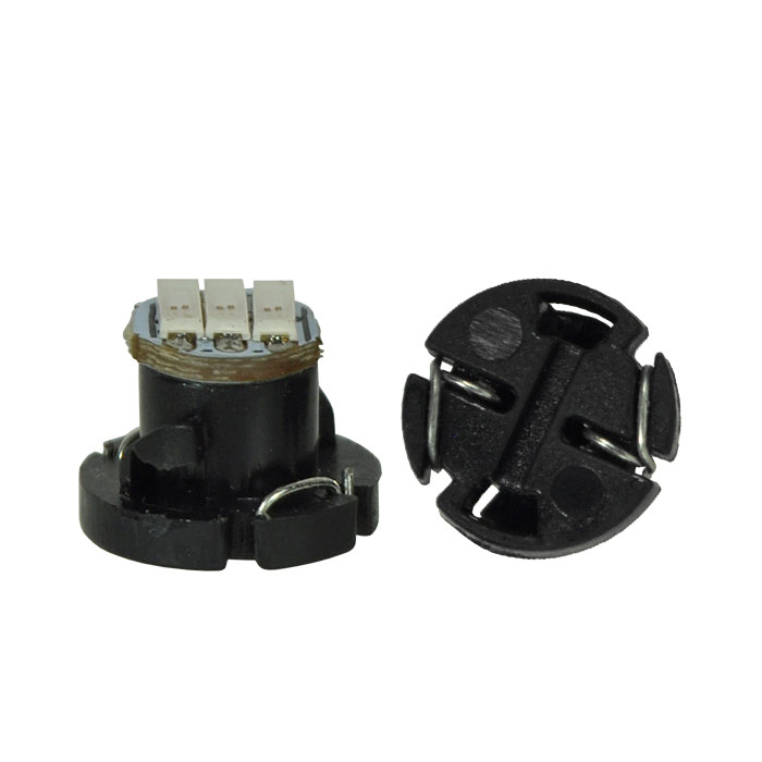 Λαμπτήρας LED T4.2 με 3 SMD 4014 12V μπλε GloboStar 14503 1τμχ