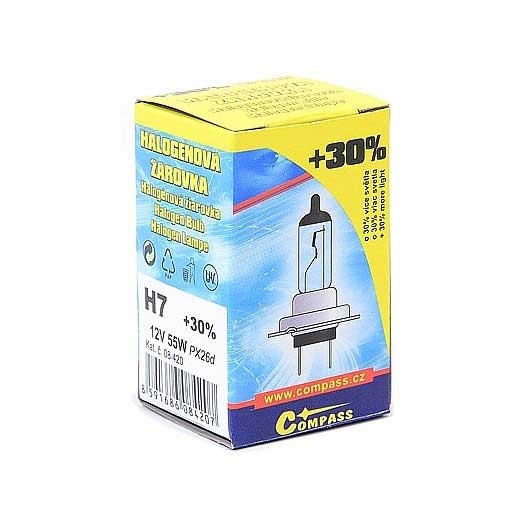 Compass H7 12V 55W +30%