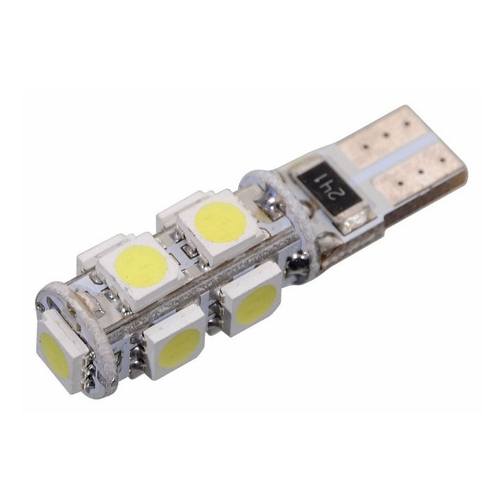 Compass CANBUS T10 9 SMD White LED 12V 2τμχ.