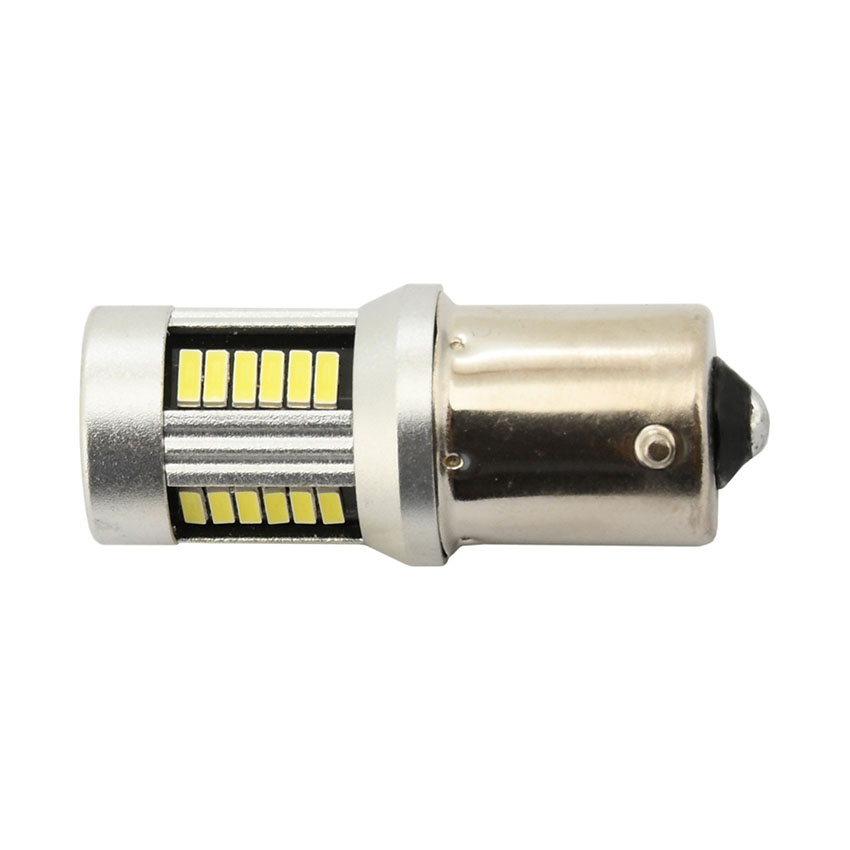 Λάμπα Compass 30 SMD LED λευκό φως Can Bus 12V Ba15s 5W (1τμχ)