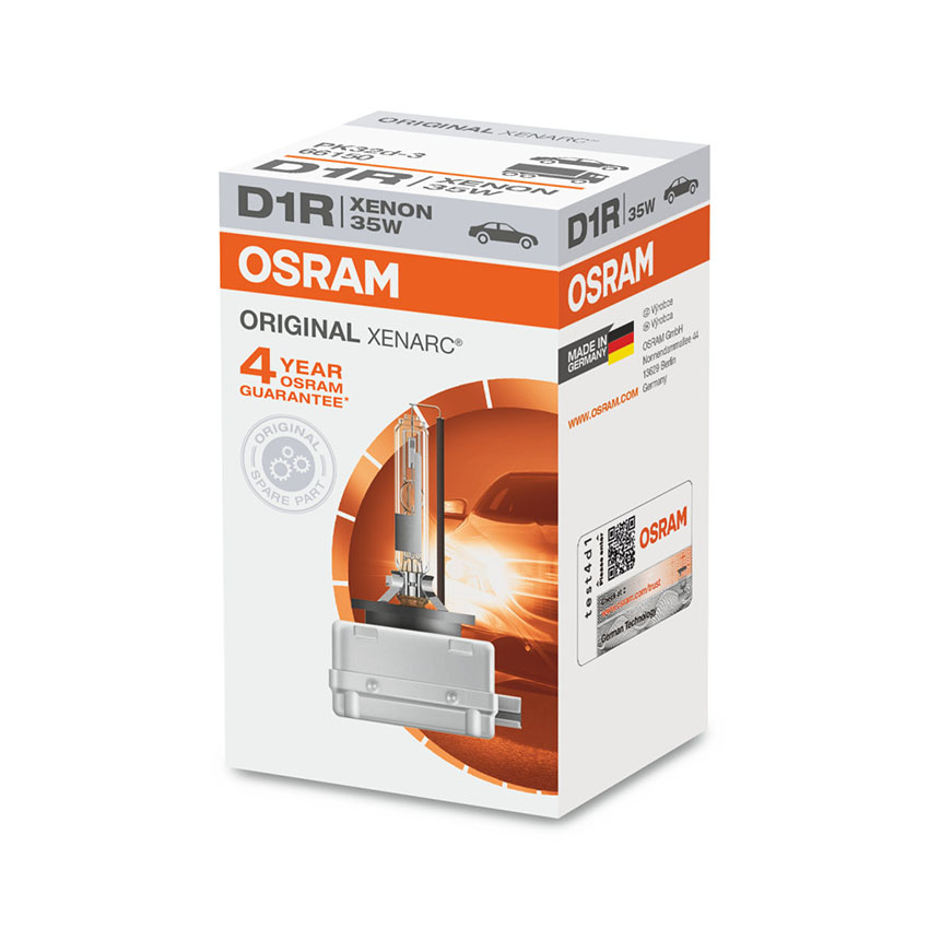 Λάμπα Osram D1R Xenarc 12V/24V 35W +150% φυσικό φως ημέρας 1τμχ