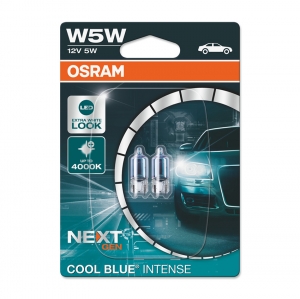 Λάμπες Osram W5W Cool Blue Intense NextGen 12V/5W 2τμχ