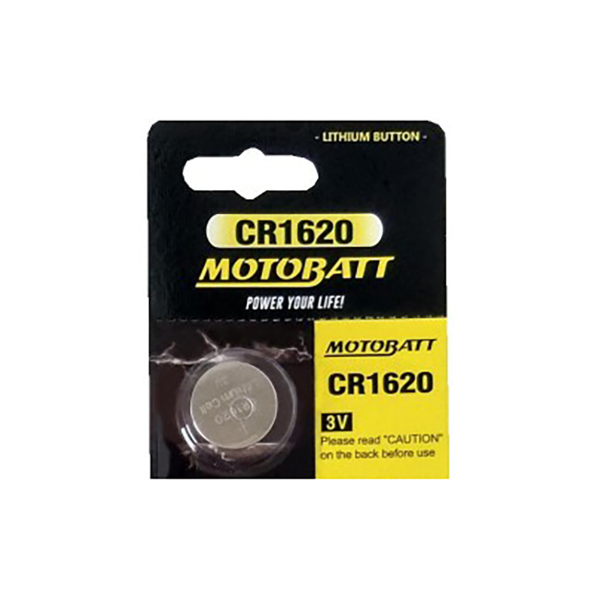 Μπαταρία λιθίου CR1620 Motobatt 1τμχ