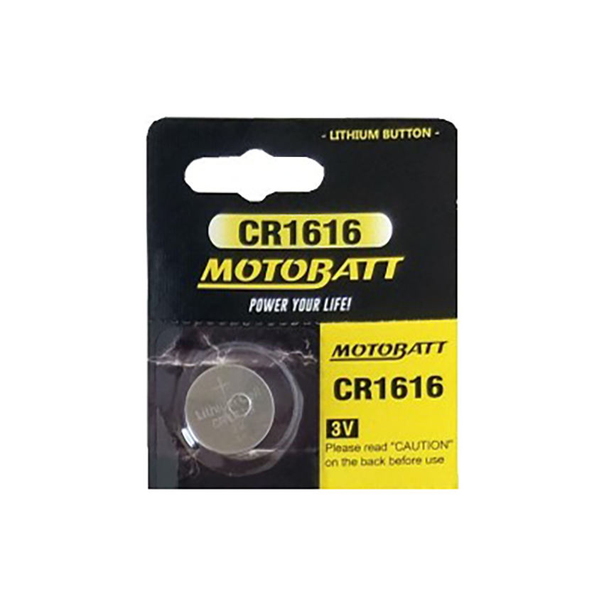 Μπαταρία λιθίου CR1616 Motobatt 1τμχ