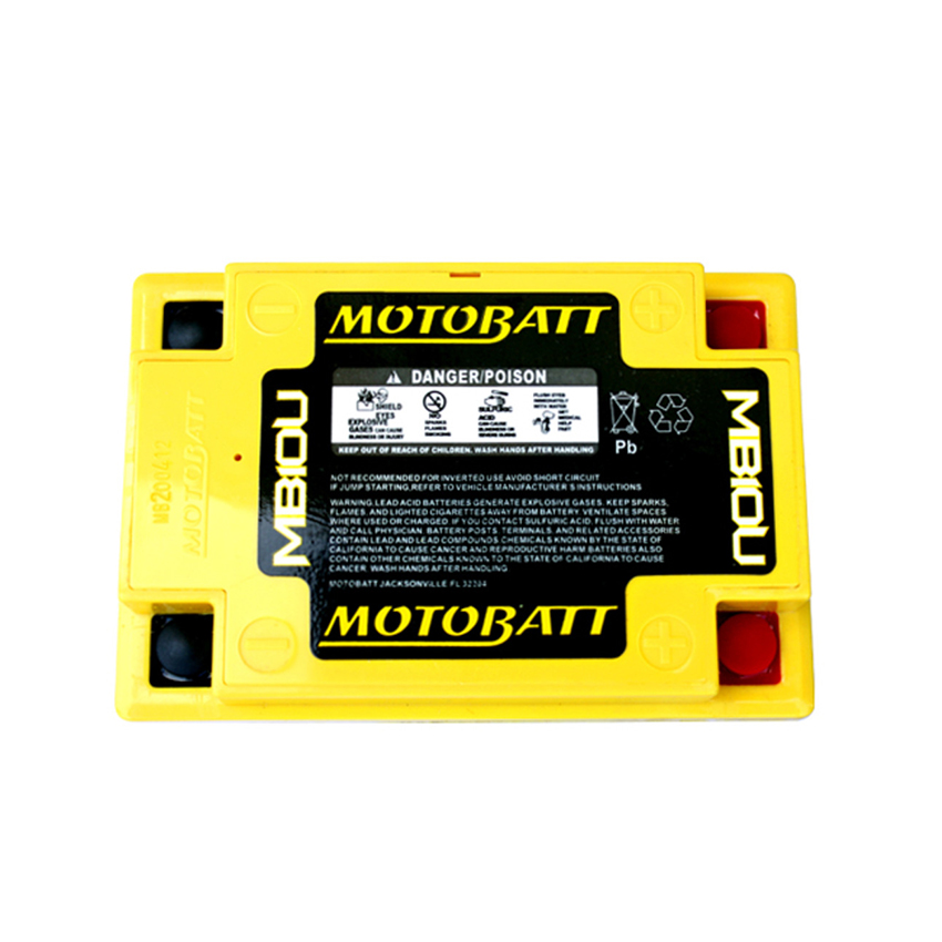 Μπαταρία μηχανής MB10U(YB10LA2) Motobatt - 14.9Ah 175A