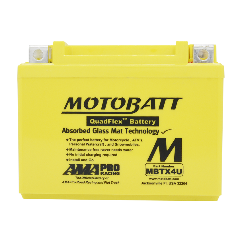 Μπαταρία μηχανής MBTX4U(YTZ5S) Motobatt - 4.8Ah 70A