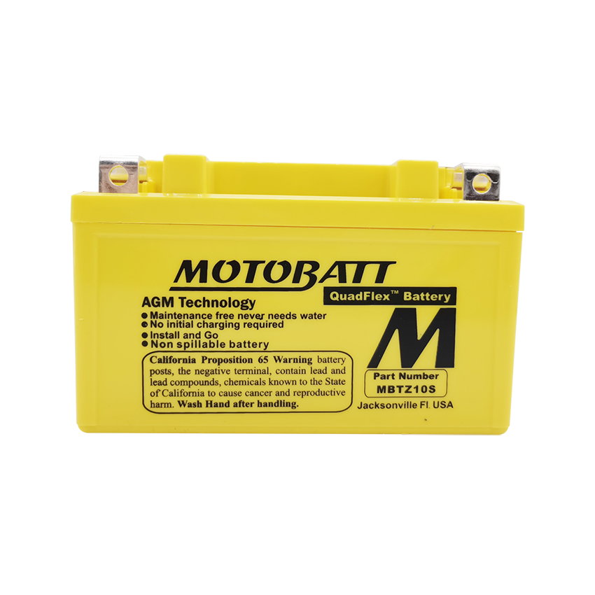 Μπαταρία μηχανής MBTZ10S(YTZ10S) Motobatt - 8.6Ah 140A