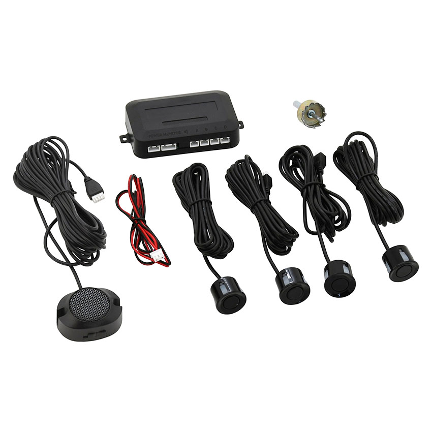 ​Σύστημα παρκαρίσματος Compass με 4 μαύρους αισθητήρες