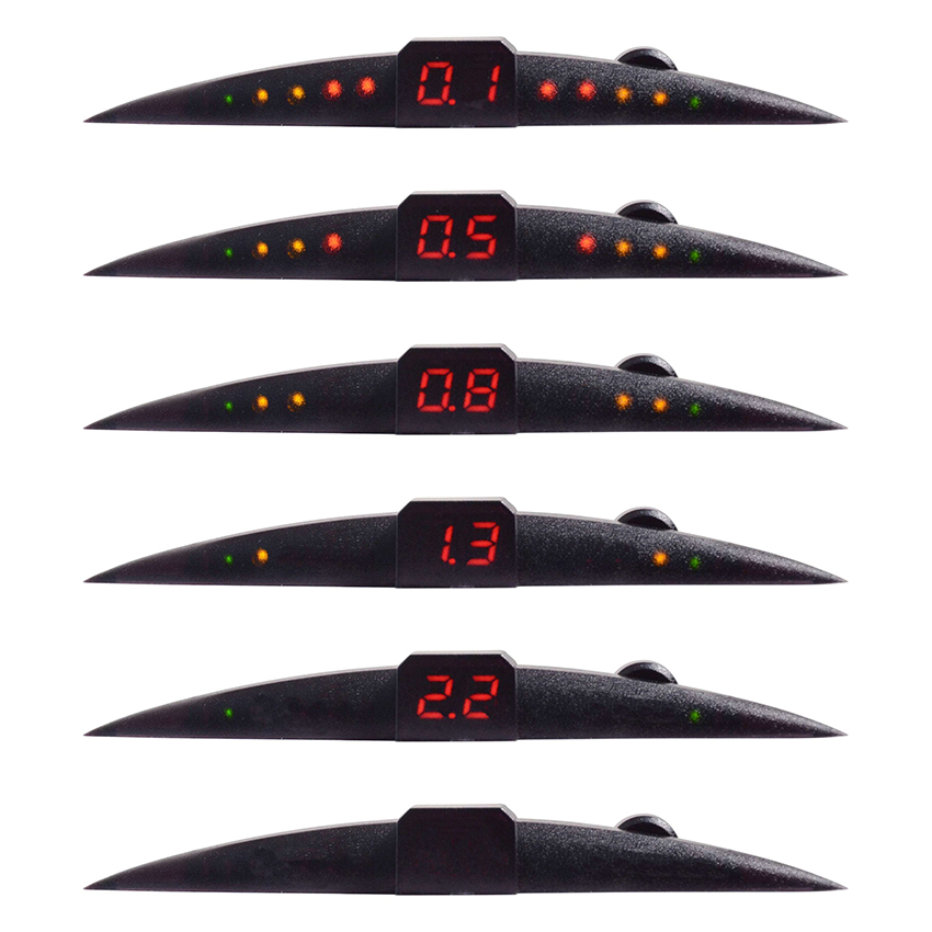 ​Σύστημα παρκαρίσματος Victor με 4 μαύρους αισθητήρες & LED οθόνη