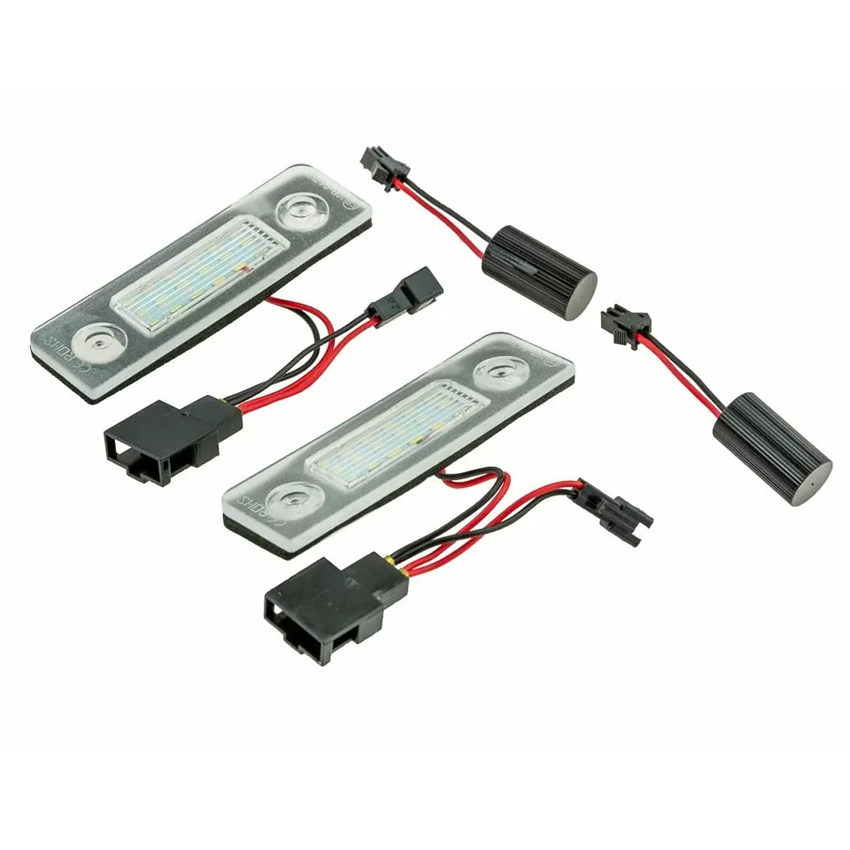 Πλαφονιέρα φωτισμού led πινακίδας για Skoda Octavia / Roomster 2τμχ