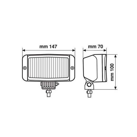 Προβολείς αλογόνου Prox 12V H3 55W