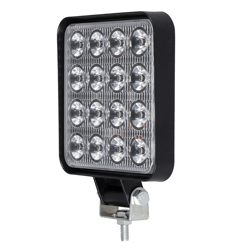 Προβολέας LED Εργασίας Τετράγωνος 48W 10-30V 4800lm 48W Αδιάβροχος IP65 Ψυχρό Λευκό 6000k GloboStar 85409