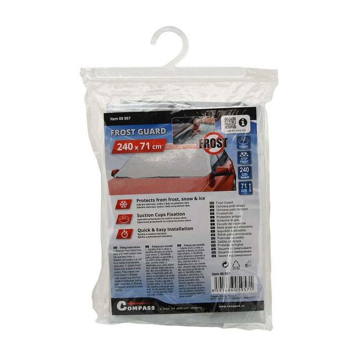 Αντιπαγωτική προστασία παρμπριζ 240x71cm