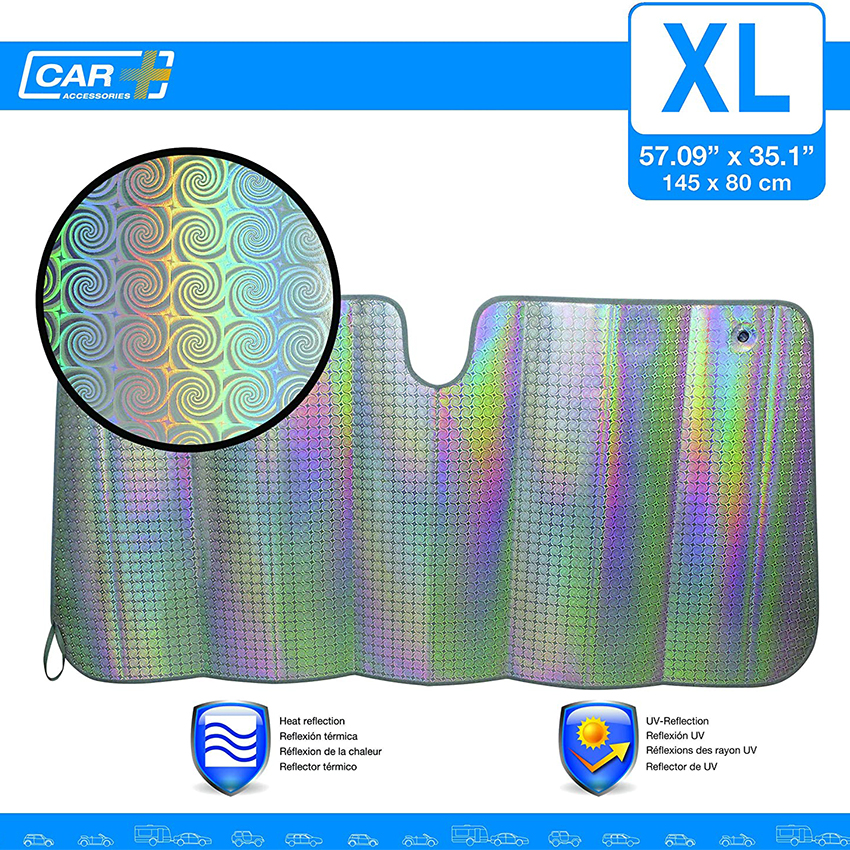 Ηλιοπροστασία εσωτερική παρμπρίζ Laser Sun ΧL 145x80cm