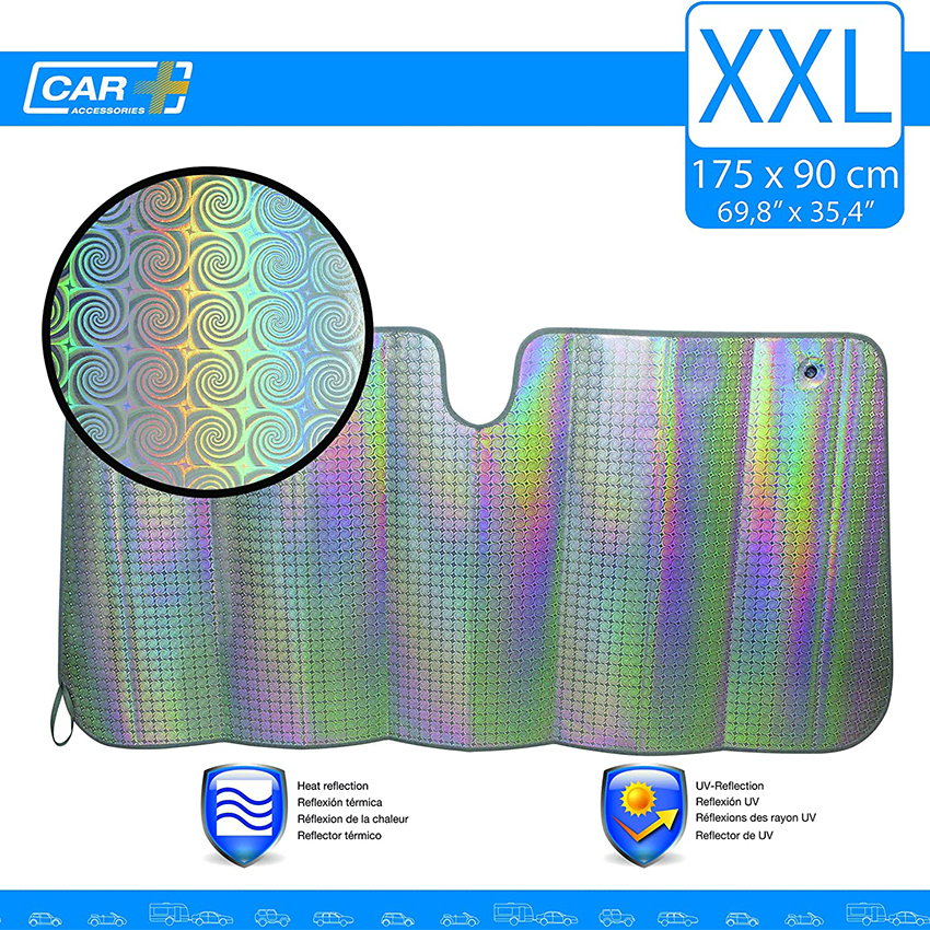 Ηλιοπροστασία εσωτερική παρμπρίζ Laser Sun ΧΧL 175x90cm