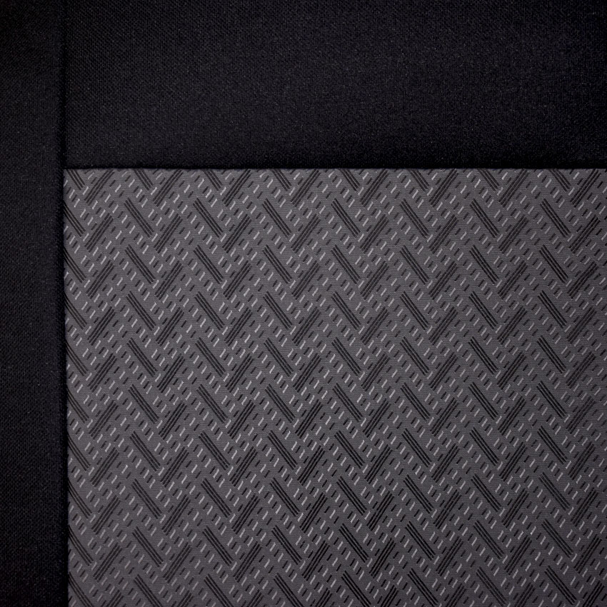 Καλύμματα καθισμάτων Premium Special υφασμάτινα μαύρα VW Sharan / Seat Alhambra 5θέσιο (15τμχ)
