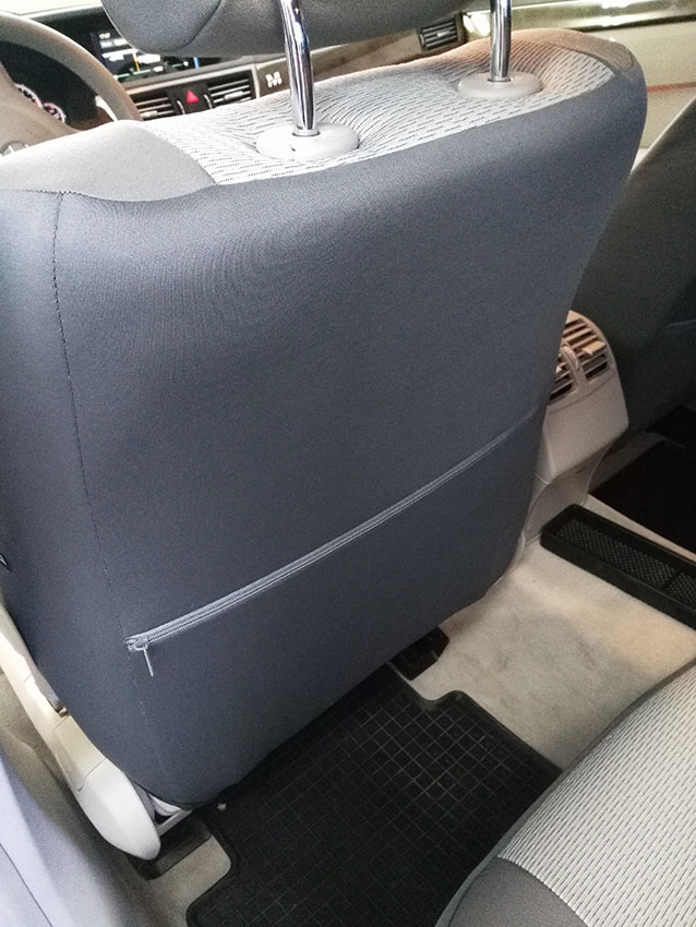 Σετ καλύμματα γκρι σχέδιο με γκρι πικέ για Mercedes W212