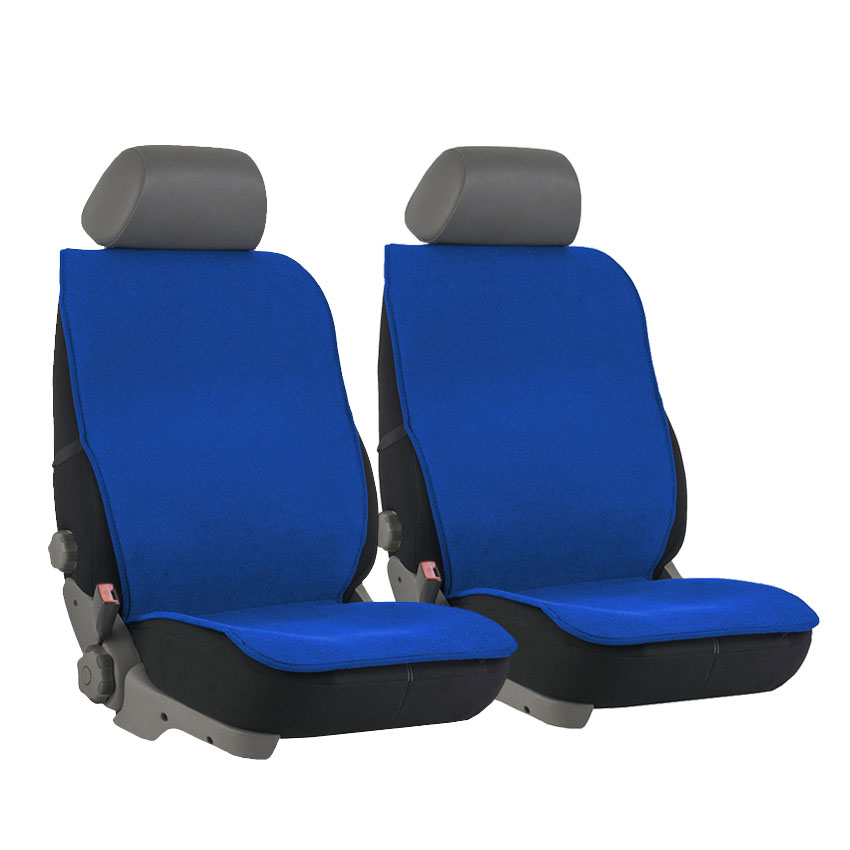 Πλατοκαθίσματα πετσετέ Β' μπλε 2τμχ