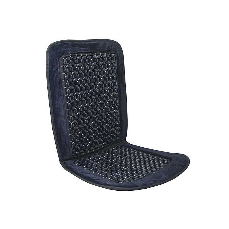 Πλατοκάθισμα μαύρο με μπίλιες