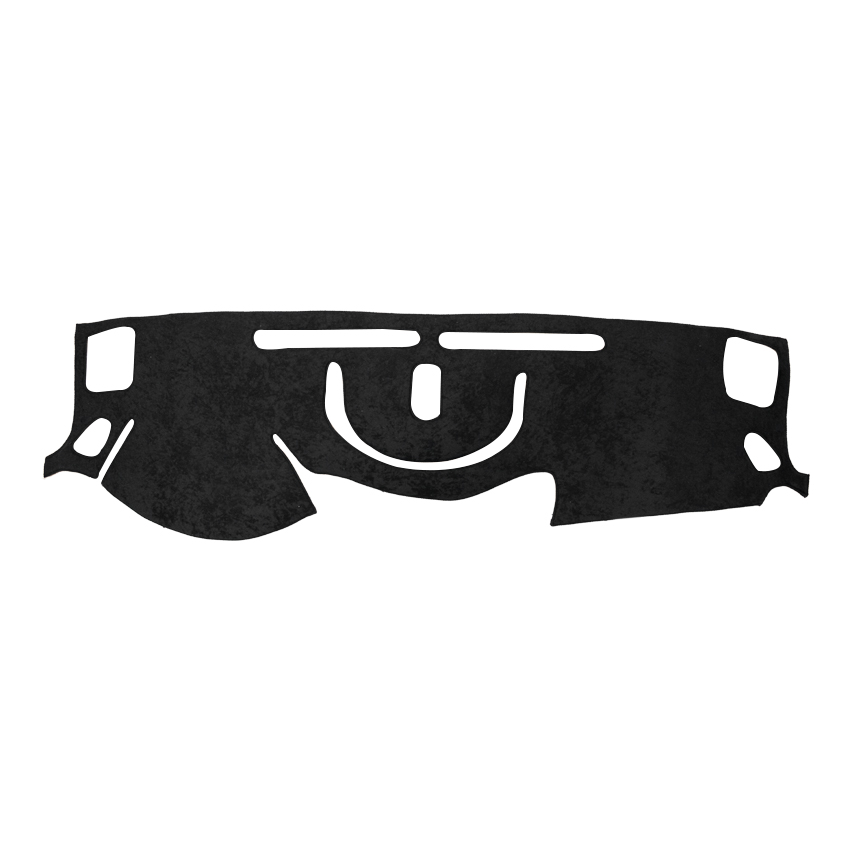 Κάλυμμα ταμπλό αλκαντάρα μαύρο για Nissan Navara (D23) με σήμα