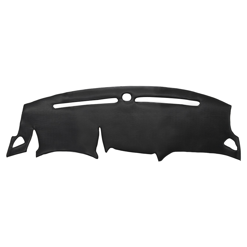 Κάλυμμα ταμπλό Carbon μαύρο για Peugeot 208 ΙΙ / 2008 II χωρίς σήμα (μεγάλο καντράν)