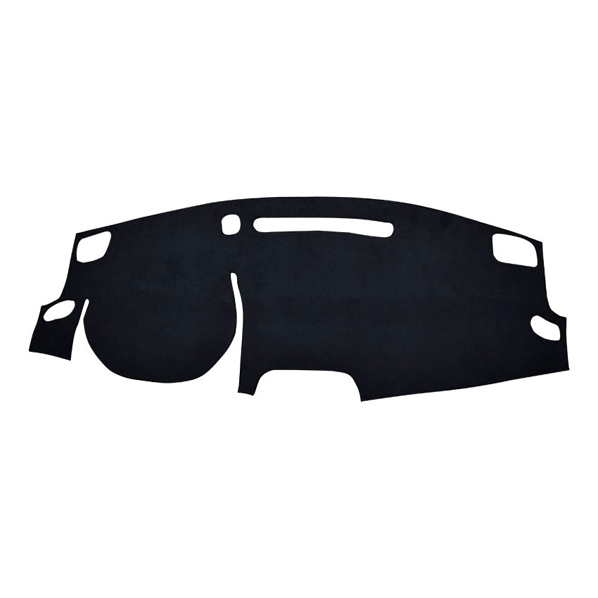 Κάλυμμα ταμπλό αλκαντάρα μαύρο για Nissan Qashqai (J12) χωρίς heads up display (με σήμα)