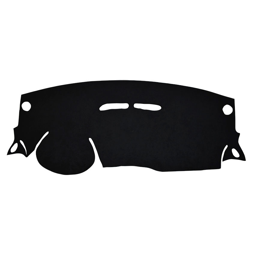 Κάλυμμα ταμπλό αλκαντάρα μαύρο για Renault Clio IV (με σήμα)