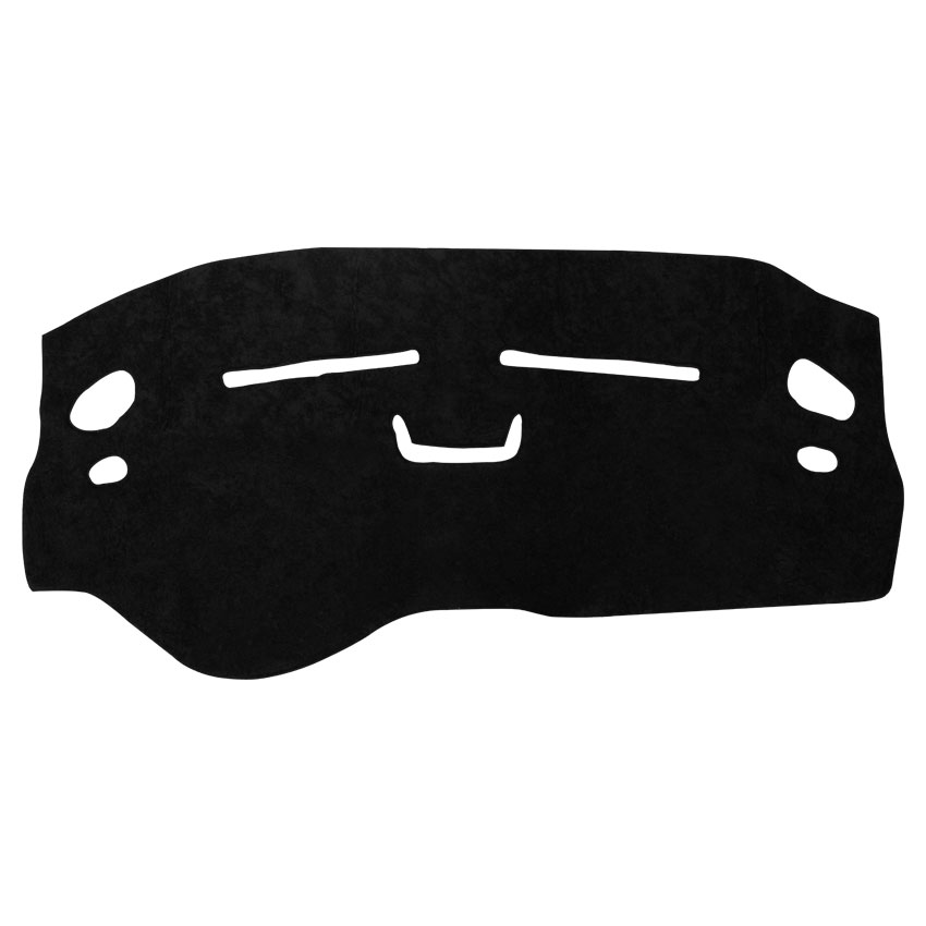 Κάλυμμα ταμπλό αλκαντάρα μαύρο για Peugeot 307 (με σήμα)