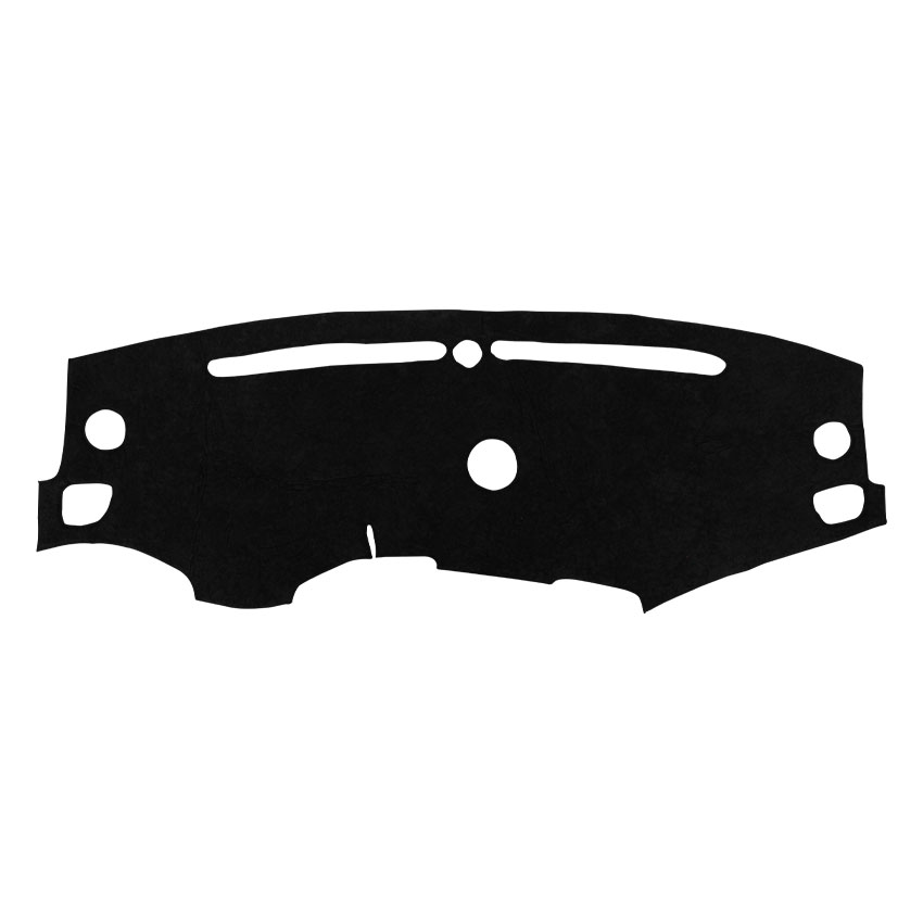 Κάλυμμα ταμπλό αλκαντάρα μαύρο για VW Up (χωρίς navigator) με σήμα