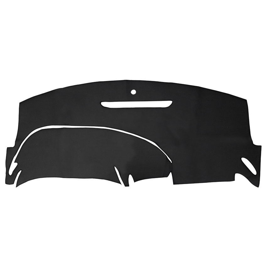 Κάλυμμα ταμπλό τεχνόδερμα μαύρο για Honda Civic VIII 3D/5D (με σήμα)