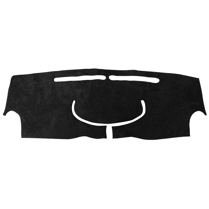 Κάλυμμα ταμπλό αλκαντάρα μαύρο για Toyota Yaris ΙΙ (με σήμα)