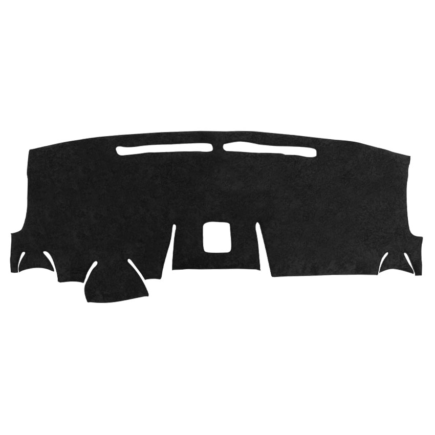 Κάλυμμα ταμπλό αλκαντάρα μαύρο για Peugeot 107 (με σήμα)