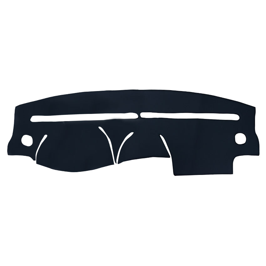 Κάλυμμα ταμπλό τεχνόδερμα μαύρο για Renault Clio II pre facelift με αερόσακο (με σήμα)