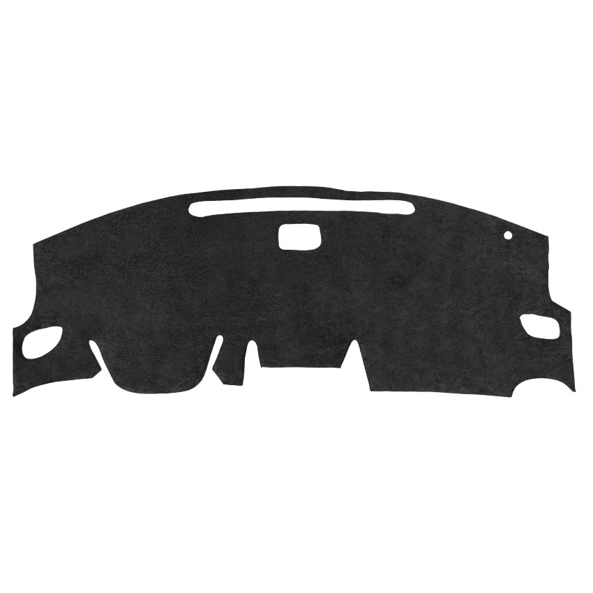 Κάλυμμα ταμπλό αλκαντάρα μαύρο για Toyota Yaris IV / Yaris IV Hybrid χωρίς Head-up display με σήμα (ψηφιακό καντράν)