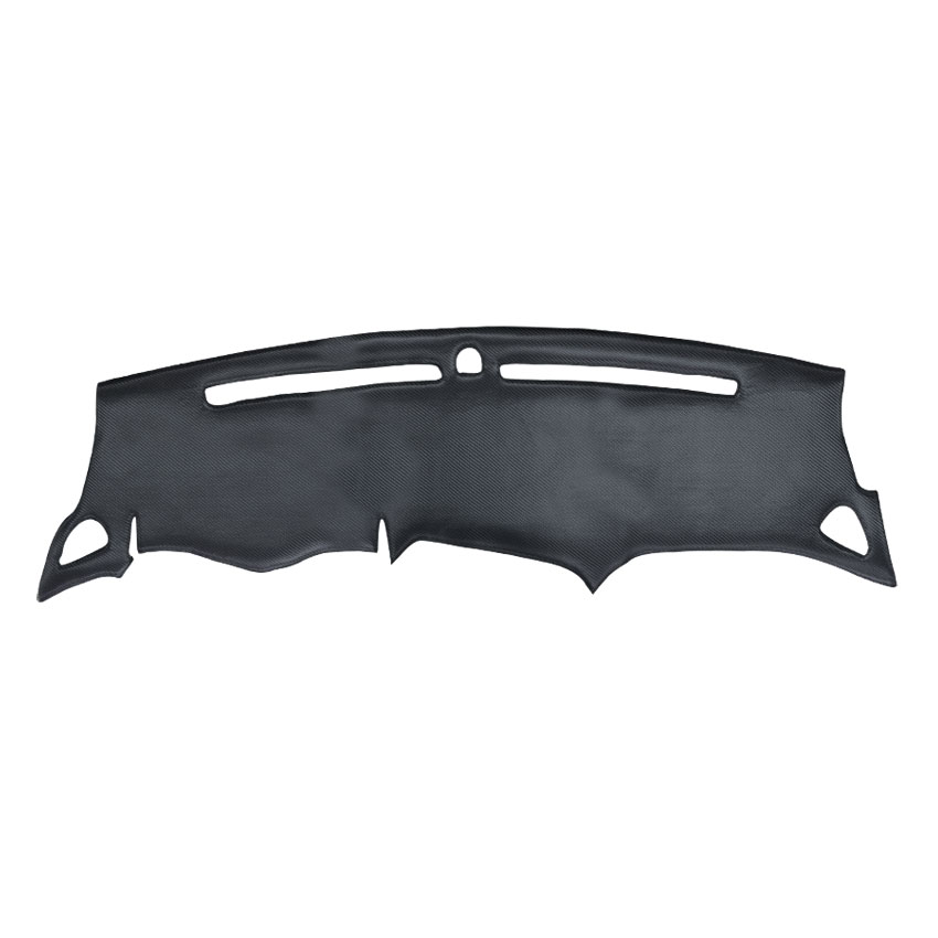 Κάλυμμα ταμπλό Carbon μαύρο για Peugeot 208 ΙΙ / 2008 II με σήμα (μικρό καντράν)