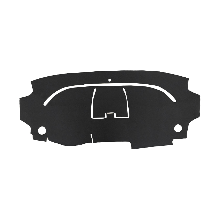 Κάλυμμα ταμπλό μαύρο για Ford C-Max (I) με σήμα (με ντουλαπάκι στο κέντρο)