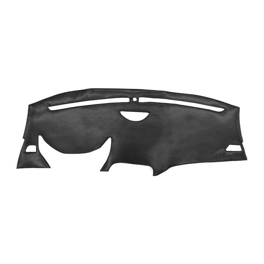 Κάλυμμα ταμπλό Carbon μαύρο για Peugeot 3008 II Facelift με σήμα (με οθόνη 10'', χωρίς HUD)