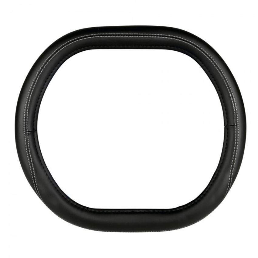 Κάλυμμα τιμονιού Club Sport δερματίνη μαύρο για Peugeot 2019+