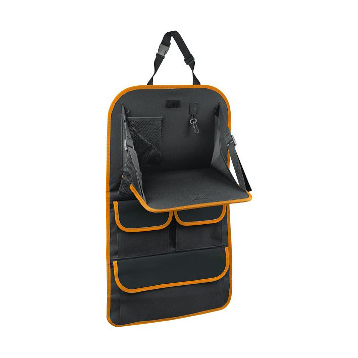 Πολυθήκη πλάτης καθίσματος με τραπεζάκι