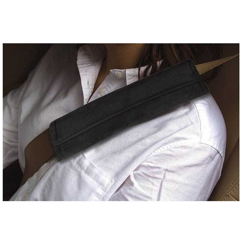 Μαξιλαράκια ζώνης προστατευτικά μαύρα 2τμχ