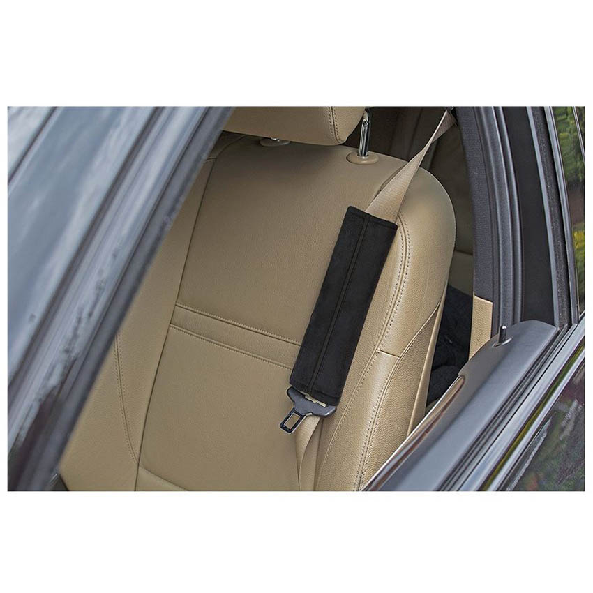 Μαξιλαράκια ζώνης προστατευτικά μαύρα 2τμχ